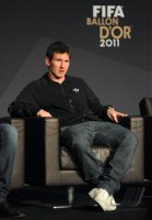 Fussball International  FIFA Ballon d Or 2011: Lionel Messi (Barca)