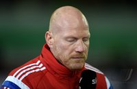 Fussball, 1. Bundesliga  Saison 2014/2015: VfL Wolfsburg - FC Bayern Muenchen