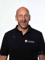 Volleyball 1. Bundesliga  Saison 14/15:  Trainer Hans Peter Mueller - Angstenberger (TV Rottenburg)