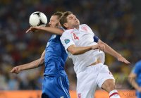 Fussball International Europameisterschaft 2012: England - Italien