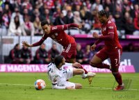 Fussball 1. Bundesliga Saison 21/22: FC Bayern Muenchen -  TSG 1899 Hoffenheim