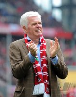 Fussball 1. Bundesliga, Saison 2011/2012:  Praesident Werner Spinner (1. FC Koeln)