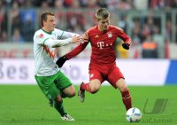 Fussball 1. Bundesliga, Saison 2011/2012:  FC Bayern Muenchen - SV Werder Bremen