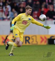 Fussball  1. Bundesliga  13/14: Torwart Thomas Kraft (Hertha)