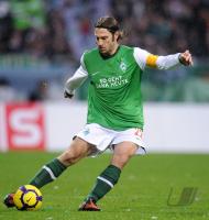 FUSSBALL, 1. BUNDESLIGA, 14. Spieltag: Bremen, FRINGS Einzelaktion