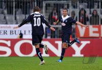 FUSSBALL  International CHL 09/10  FC Bayern  Muenchen - Girondins Bordeaux