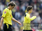 Fussball 1. Bundesliga: Dortmund - Hamburg, KEHL und ROSICKY enttaeuscht