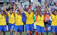 Fussball Frauen FIFA U 20  WM  2008   Mexiko - Brasilien