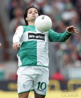 Fussball 1. Bundesliga: Werder, DIEGO Einzelaktion