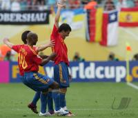 Fussball WM 2006: Spanien - Ukraine