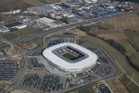 FUSSBALL  Luftbild  Stadion  Sinsheim