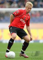 Fussball 1. Bundesliga: Hannover 96, HANKE Einzelaktion