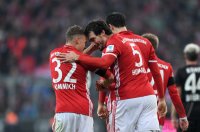Fussball 1. Bundesliga Saison 2016/2017: FC Bayern Muenchen - Bayer 04 Leverkusen
