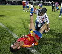 Fussball International  U 20 WM  Achtelfinale Spanien - Brasilien