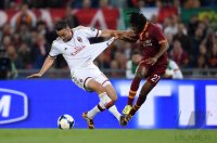 FUSSBALL SERIE A 2013/2014:  AS Rom - AC Mailand