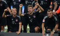 Fussball 1. Bundesliga, Supercup: FC Bayern Muenchen - Borussia Dortmund