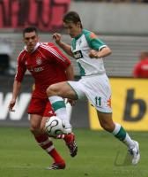 Fussball Premiere Ligapokal SV Werder Bremen - FC Bayern Muenchen