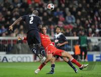 FUSSBALL  International CHL 09/10  FC Bayern  Muenchen - Girondins Bordeaux