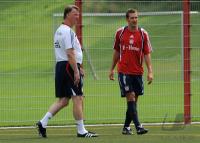 Fussball 1. Bundesliga: Training beim FC Bayern Muenchen