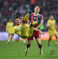Fussball 1. Bundesliga Saison 14/15: FC Bayern Muenchen - TSG 1899 Hoffenheim