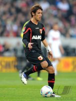 Fussball 1. Bundesliga  Saison 11/12: Hajime Hosogai (FC Augsburg)
