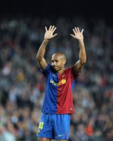 Fussball International Champions League  HENRY (FC Barcelona)