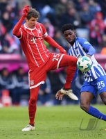 Fussball  1.Bundesliga   Saison 17/18: FC Bayern Muenchen -  Hertha BSC Berlin