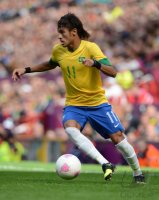 FUSSBALL Olympia 2012 Maenner: Brasilien - Weissrussland