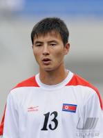 FUSSBALL INTERNATIONAL:  Pak Chol Jin  (Nordkorea)