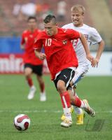 Fussball International  U 20 Halbfinale Oesterreich - Tschechien