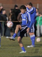 Fussball 1. Bundesliga  Saison 2010/2011 : Raul (FC Schalke 04)