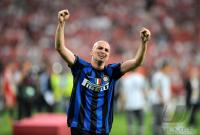 Fussball Champions League Finale: JUBEL Esteban Matias Cambiasso Deleau (Inter)