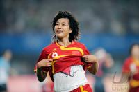 FUSSBALL  Olympia 2008   Vorrunde  Frauen   China - Argentinien