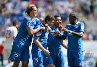 FUSSBALL 1. Bundesliga 2013/2014: JUBEL TSG 1899 Hoffenheim