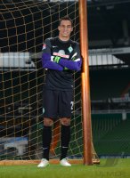 Fussball 1. Bundesliga, Saison 2012/2013, Werder Bremen: Raphael Wolf im exklusiven Pressefoto ULMER Fotoshooting