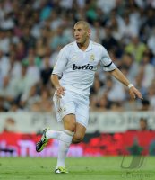 FUSSBALL International Primera Division/Super Cup 2011:  Karim Benzema (Real Madrid)