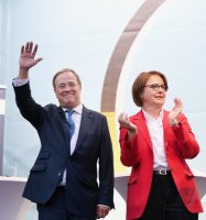 Politik, Bundestagswahl 2021 Wahlkampf CDU; Union-Kanzlerkandidat Armin Laschet