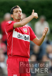 Fussball 1. Bundesliga: Stuttgart, KURANYI Gestik