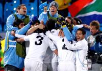 FUSSBALL WM 2010,  VORRUNDE:  Suedafrika - Uruguay
