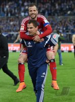 Fussball, 1. Bundesliga  Saison 2014/2015 Relegation: Karlsruher SC - Hamburger SV