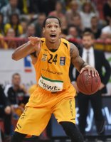 Basketball 1. Bundesliga 15/16 Hauptrunde: Walter Tigers Tuebingen - BG Goettingen