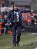 FUSSBALL SERIE A 2013/2014:   Trainer Antonio Conte (Juventus Turin)