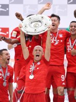 Fussball 1. Bundesliga Saison 18/19: Meister FC Bayern Muenchen