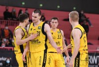 Basketball 2. Bundesliga 2021/2022: Tigers Tuebingen - ROEMERSTROM Gladiators Trier
