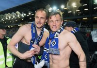 Fussball, 1. Bundesliga  Saison 2014/2015 Relegation: Karlsruher SC - Hamburger SV