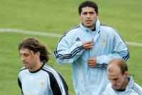 Fussball  WM 2006: Training Argentinien