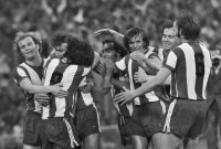 Fussball 1. Bundesliga Saison 1971/1972: FC Bayern Muenchen - Schalke 04