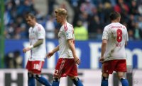 Fussball, 1. Bundesliga  Saison 2014/2015: Hamburger SV - FC Augsburg