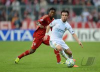 FUSSBALL INTERNATIONAL  CHL Viertelfinale 11/12:  FC Bayern Muenchen - Olympic Marseille