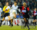 Fussball Bundesliga: Gladbach - Berlin, Zweikampf